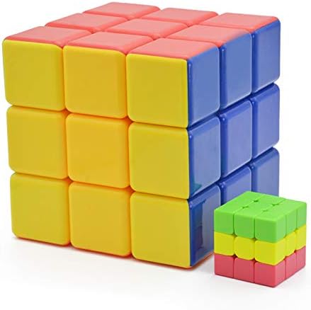 Super 3x3x3 Stickerless Speed Cube 18cm Large Educational Toy - Image 2