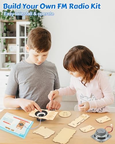 Poraxy Science Kits for Kids Age 8-12, STEM Toys for 8-13, Build Your Own Bluetooth Speaker Radio, Engineering Electronics DIY Set, Birthday Gifts for 9 10 11 14 15 16 Year Old Teen Boys Girls - Image 6