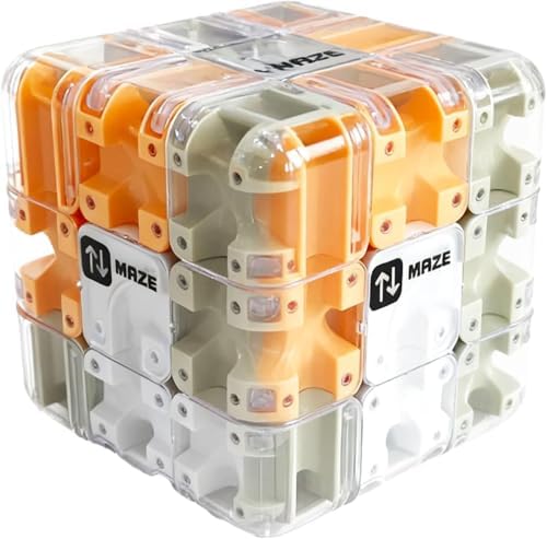Large Labyrinth 3D Puzzles Maze Cube - Engaging Brain Teaser - 3D Maze Ball, Rubik Race Game, Improve Spatial Recognition, Relieve Stress Toy Gifts for Easter by XDWCUFQ