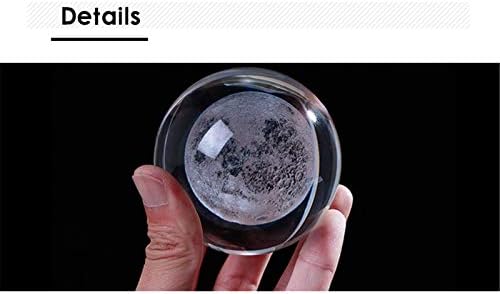 Qianwei 3D Moon Crystal Ball Planet Space Decor Astronomy Science Gift Lamp - Image 5