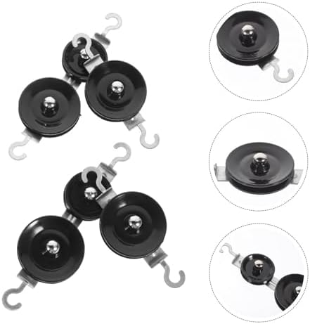 Student Pulley Set Metal Pulley Single and Double Pulley Fixed Pulley Physics Experiments Equipment Mechanics Experimental Equipment Teaching Tools for Junior High School - Image 5