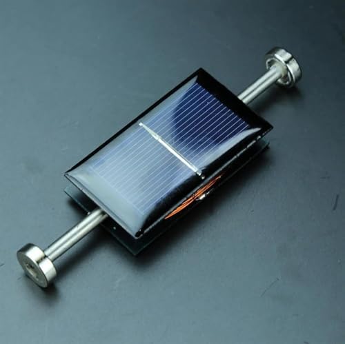 DIY Magnetic Levitation Solar Motor Model, Acrylic Light-Powered - Image 4
