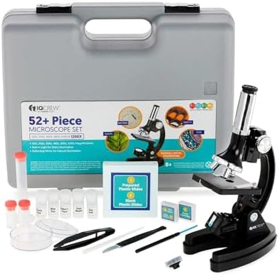 AmScope M30-ABS-KT51 STEM Microscope Kit, Monocular, Black by AmScope