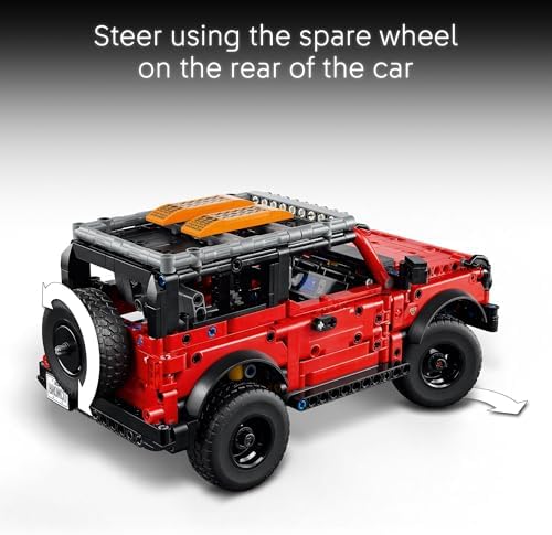 LEGO Technic Kids Toy Car - Building Kit for Boys and Girls, Ages 10+, Makes a Cool Birthday Gift, Authentic Ford Trim & Details - 42213 - Image 5