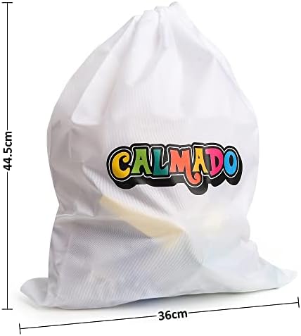 Calmado - 200 pcs Marble Run Wooden Set/Ball Track Set for Kids/Girls/Boys Made of Beech Wood + Bag + Instructions - Image 5