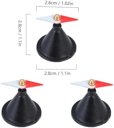 ULTECHNOVO Wing-Shaped Magnetic Needle Science Teaching Aid with Stand Magnetic Compass Needle Experimental Apparatus for Electromagnetic Induction Field Direction Stem Classroom 48 pcs - Image 2