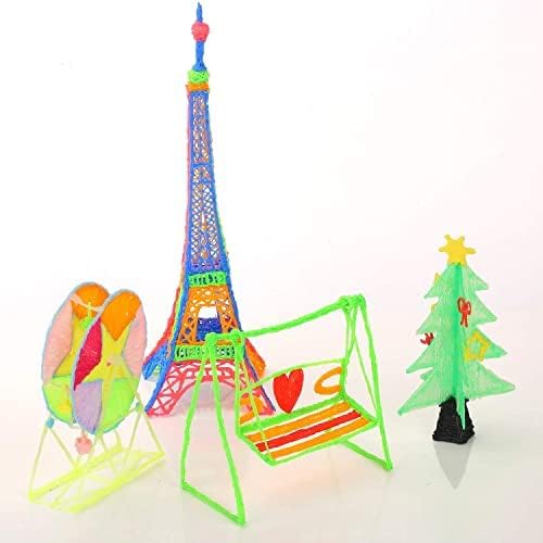 20 Colors 660 Feet 3D Pen Filament, Each Color is 33 feet, 1.75mm PLA 3D Pen Refills for 3D Printing Pen, Compatible with MYNT3D SCRIB3D 3D Printing Pen, Not Support for 3Doodler Pen