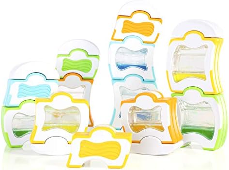 Guidecraft Grippies Waves - 20 Piece Set: STEM Magnetic Building Set for Toddlers, Kids Learning and Educational Toys by Unknown