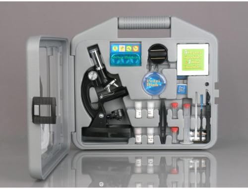 AmScope M30-ABS-KT2-WM 1200X 52 pc Microscope Science Kit + World of The - Image 3