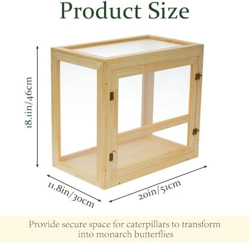 tonchean Butterfly Habitat Cage Kit, 20'' x 18.1'' - Image 2