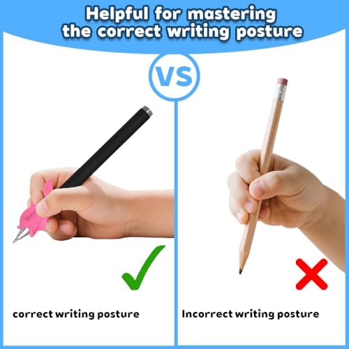 Magic Pens & Refills for Grooved Handwriting Workbooks,Disappearing Ink Pens for Handwriting Book,Magic Ink Pen for Grooved Handwriting Practice for Kids or Grooved Writing Books 3-5 - Image 6