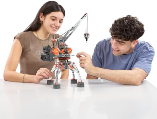 MECCANO Erector Super Construction 25-in-1 Motorized Building Set, Steam Education Toy, 638 Parts, for Ages 10+ - Image 6