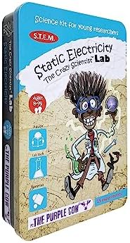 The Purple Cow Crazy Scientist Static Electricity - Science Kits for Young Researchers. for Learning & Education - STEM Educational Games for Kids, Boys & Girls, with Instructions - Image 2