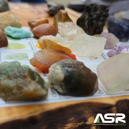 ASR Outdoor 5lb Rough Gemstone Mining Kit Geology Paydirt Classifier and ID Chart (Madagascar) - Image 5