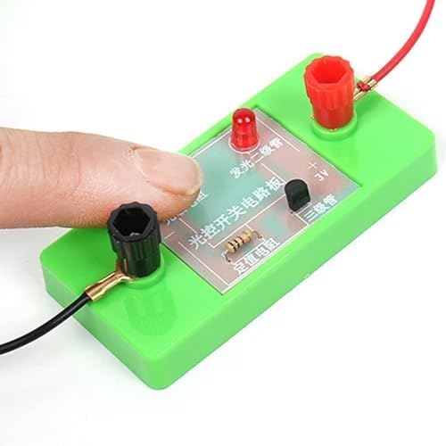 Light-Controlled Switch Circuit Board - Photoresistor, Transistor, Diode Electronic Components, Physics Electricity Experiment Equipment - Image 7