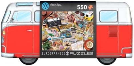 EuroGraphics - VW Road Trips Shaped Tin 550 Pieces Jigsaw Puzzle by EuroGraphics