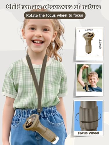 Acoath Microscope for Kids, 1000X Handheld Digital Miniscope with 2.0" Screen, Portable Pocket Microscope Education Toys Birthday Gifts for Age 3 4 5 6 7 8 9 10 Girls Boys - Image 5