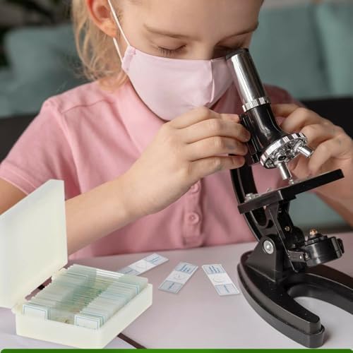 AmScope PS25P Prepared Microscope Slides, Plastic Case, 25pc - Image 6
