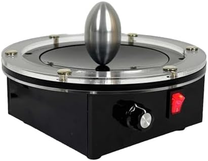 Electromagnetic Eddy Currents Egg, Columbus Coil Rotating Magnetic Field Model Egg with Metal Construction, for Teaching, Gifts, Science Experiments Toys for Children and Teenagers by Unknown