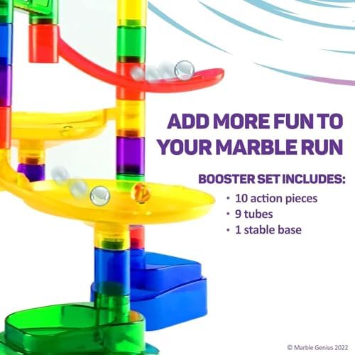 Marble Genius Marble Run Booster Set, 20 Pieces - STEM - Image 3