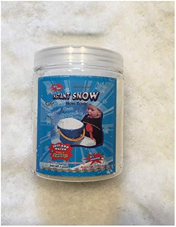 Faux Instant Snow Sensory Science for Kids (1 Lb-Make 8 Gallons) by ScienceGongFun%C2%AE