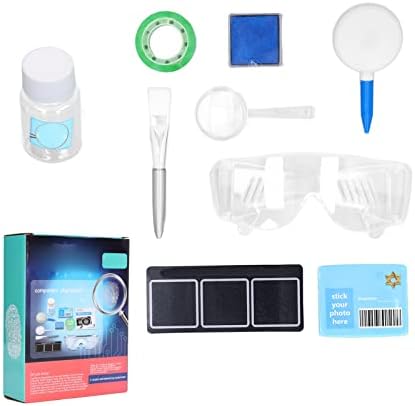 RiToEasysports Kids Fingerprint Identification Set, Educational Science Experiment Kit with Crime Scene Role Play Accessories for Ages 8+ - Image 6