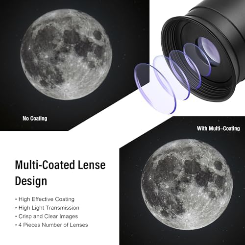 Astromania Telescope Eyepiece 1.25 Inch Plossl Eyepiece Telescope Lens 15mm - Image 4