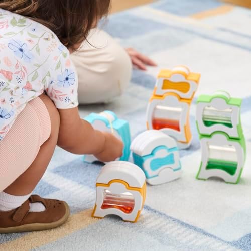 Guidecraft Grippies Waves - 20 Piece Set: STEM Magnetic Building Set for Toddlers, Kids Learning and Educational Toys - Image 4