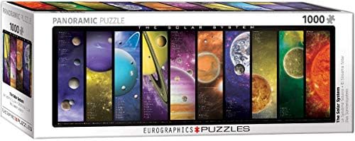 EuroGraphics The Solar System Panoramic 1000-Piece Puzzle by EuroGraphics