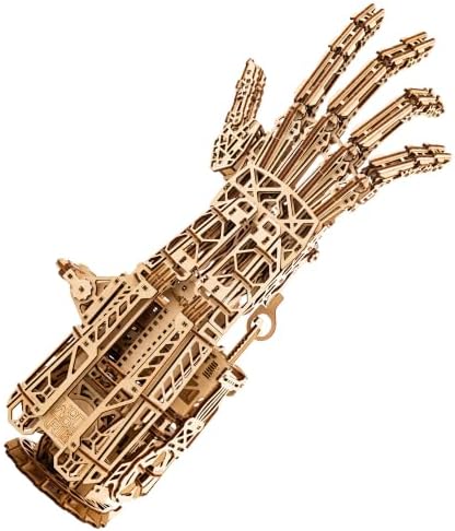 Wood Trick Cyber Hand 3D Wooden Puzzles for Adults to Build by WoodTrick
