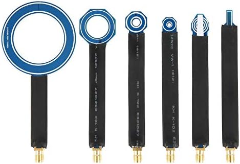 Thincol 6Pcs Near?Field Magnetic Field Probes Set EMI SMA Conduction Radiation Test Antennas, with Storage Box by Unknown