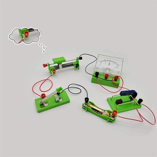 Electromagnetic Physics Circuit Experiment Set, Magnetic Levitation Wind Car Principle Demonstrator, Diode Conductivity Educational Science Kit with Storage Bag - Image 6