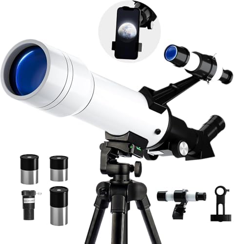 Telescope, 70mm Aperture, 400mm, White by NEYLANG