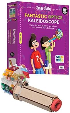 Smartivity Fantastic Optics Kaleidoscope for 6+ Years Boys and Girls, STEM, Learning, Educational and Construction Activity Toy Gift (Multi-Color) (Optics Kaleidoscope) by SMARTIVITY