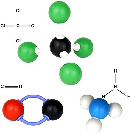 tiggell 136pcs Organic Chemistry Molecular Model Kit for Student Teacher - Image 6