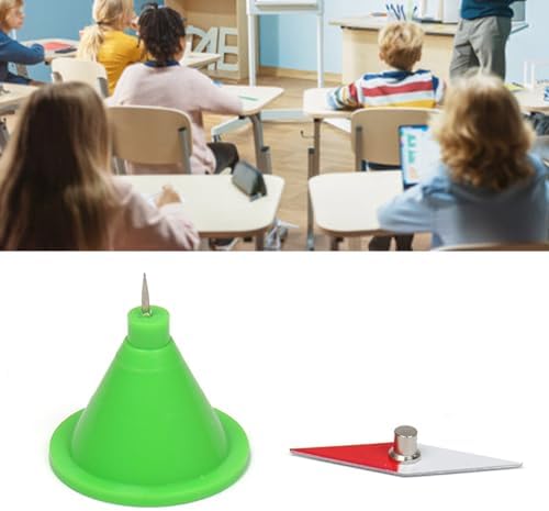 Rhombus Small Compasses Needle with Stand Teaching Instrument Physical Experiment Tool for Physics Education - Image 2