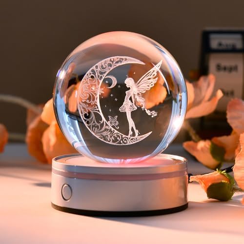 3D Fairy Crystal Ball Fairy Gifts for Daughter - Image 2