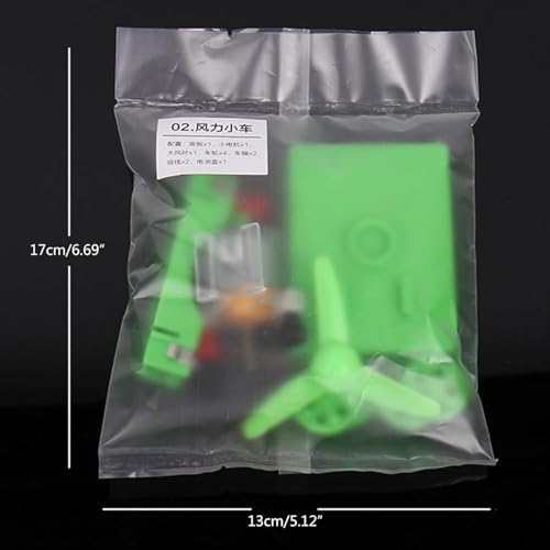 DIY Wind-Powered Car Kit - Educational Science & Physics Experiment for Fun Tech Making - Image 5