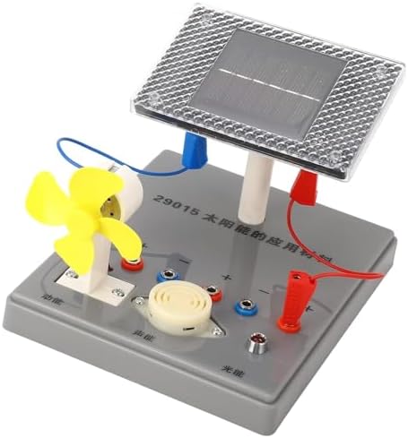Use Solar Power to Drive Small Fans Music Sounder Plug-ins and Light Emitting Diodes Energy Conversion Kit Experimental Energy Conversion Kit Physical - Image 3