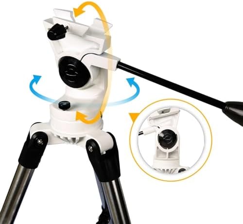 Gskyer Telescope, 80mm AZ Space Astronomical Refractor Telescope for Kids - Image 3