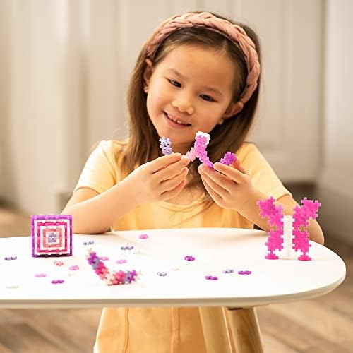 PLUS PLUS Glitter Mix Tube - Mini Interlocking Building Blocks Set - Image 3