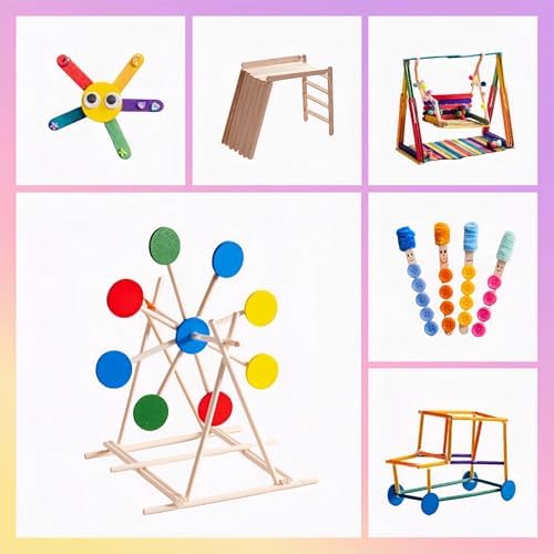 ROBOTIME Ultimate Craft Kit for Kids Ages 8-12 | Largest Pack | 1600+ Pieces Deluxe Arts and Crafts Supplies | Screen-Free Activities for Kids | Gift Ideas for Girls & Boys - Image 4