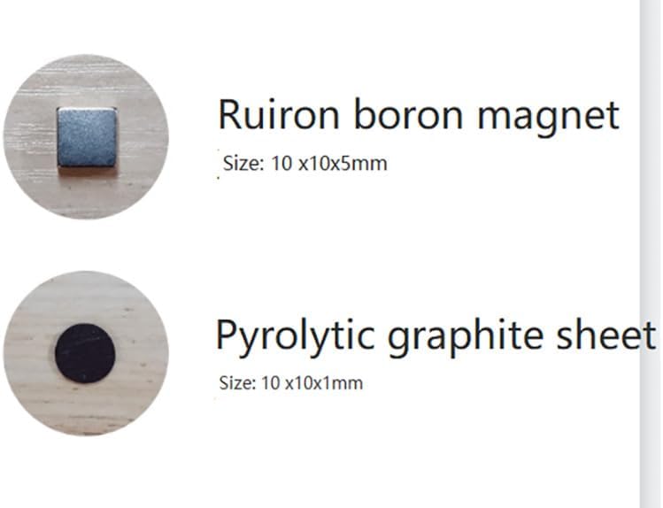 Passive Magnetic Levitation Pyrolytic Graphite Magnetic Levitation Experiment - Image 3