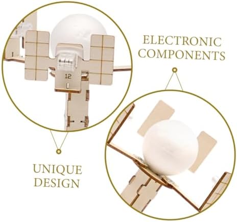 DIY Earth Synchronous Satellite Model Kit Educational Science Assembly Stem Experiment for Inspire Creativity and Self-Reliance - Image 6
