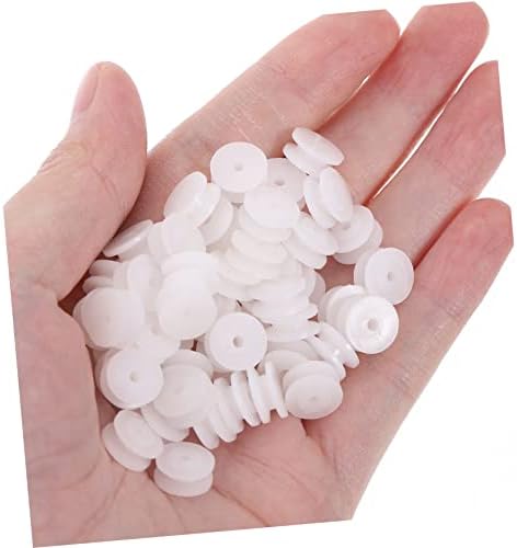 200pcs Mini Plastic Pulley for Motor Toy Gear Smooth Low Resistance Easy Installation for Models Aircraft Repairs Science Education - Image 2