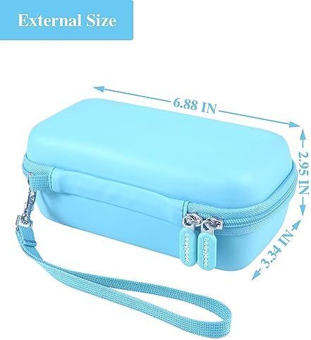 Leayjeen Storage Case Compatible with 3Doodler Start+ Essentialsfor 3D Pen Set for Kids, Fit for 3D Printing Pen Carrying case(Case Only)-Blue - Image 2