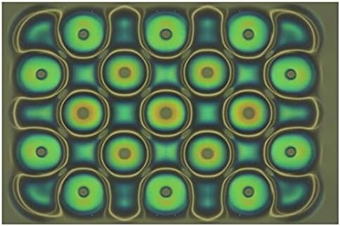 Magnetic Field Viewing Film 6"x4", Magnetic Flux Display, Magnet Pattern Detector, Scientific Project Teaching, Reusable and Automatic Recovery - Olive by metisinno
