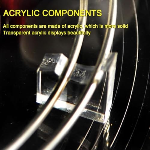 Electromagnetic Accelerator 6 Coil Ring, 24V Brushless Cyclotron Motor, Physics Aid Model, Low Power Coil for Experimental Teaching and DIY Gifts - Image 6