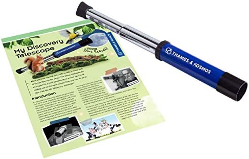 Thames & Kosmos My Discovery Telescope | Refracting Telescope with 12x Magnification | Compact & Portable for Land & Night Sky Observations | See The Moon, Planets, Wild Animals in Your Backyard! - Image 6