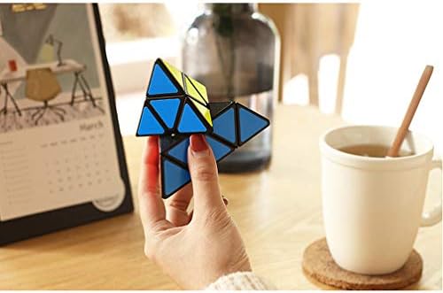 Pyramid Speed Cube 3X3X3 Triangle Magic Cube Puzzle for Kids Adults - Image 3